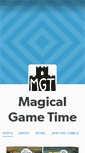 Mobile Screenshot of magicalgametime.com